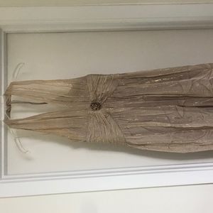 Champagne Halter Gown